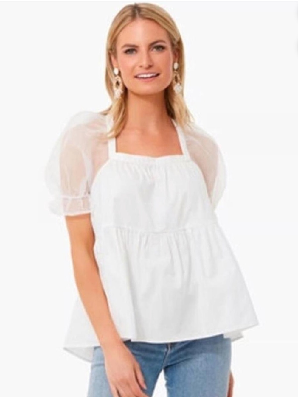 Tuckernuck Women's White Blouse